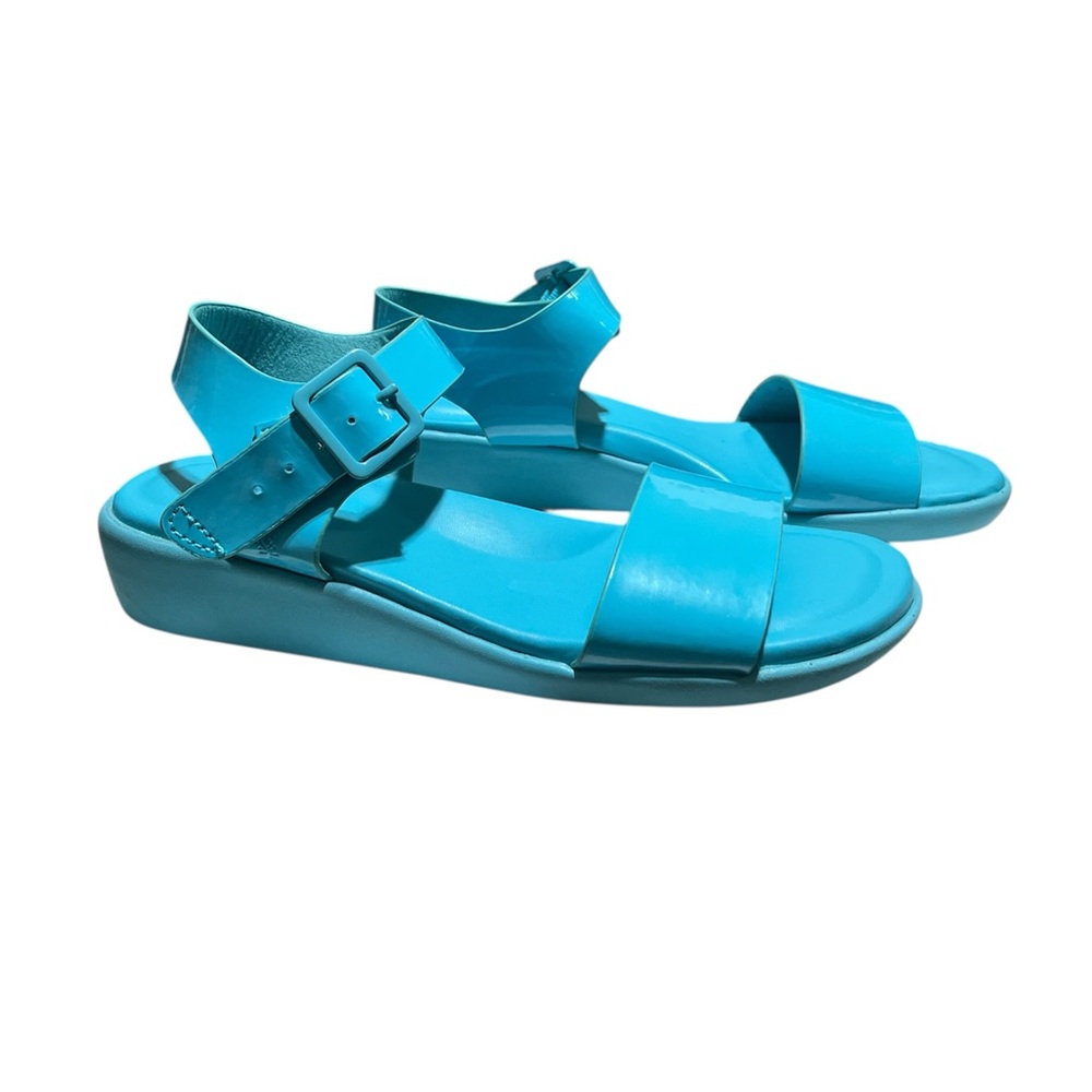 Hush Puppies Aqua Blue Sandals
